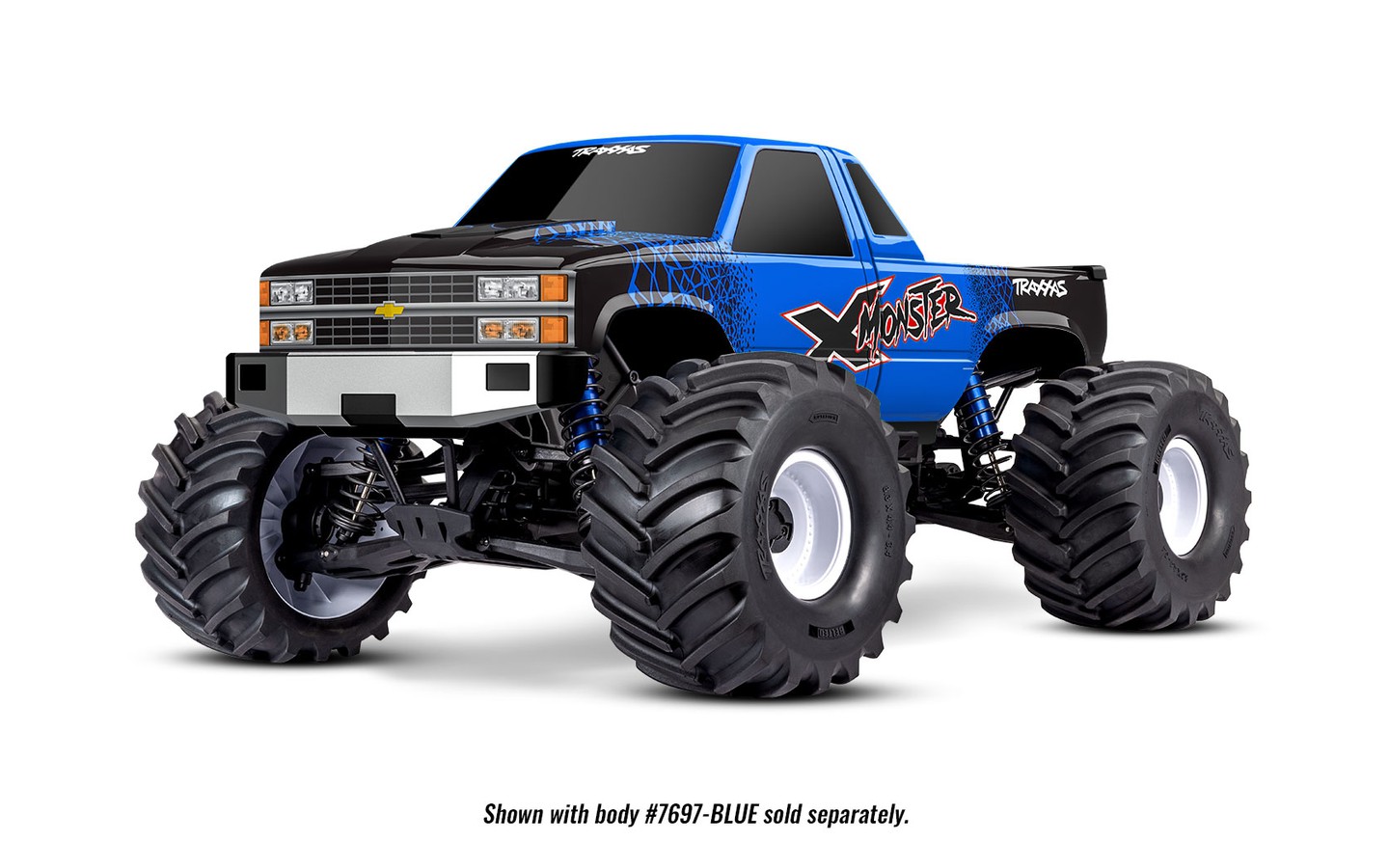 X-Monster Chassis - Traxxas 77036-4 | kingshobby.com