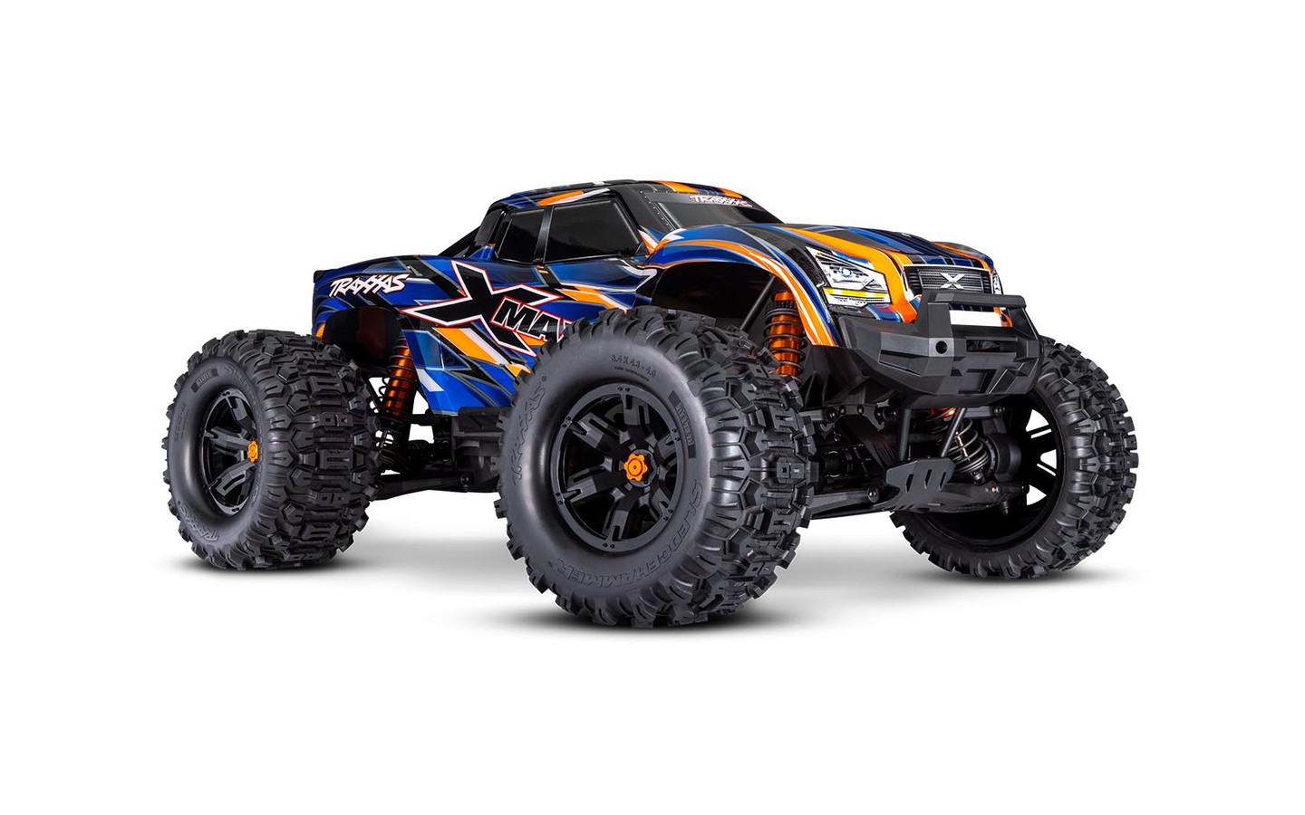 X-Maxx Orange - Traxxas 77096-4-ORNGX | kingshobby.com