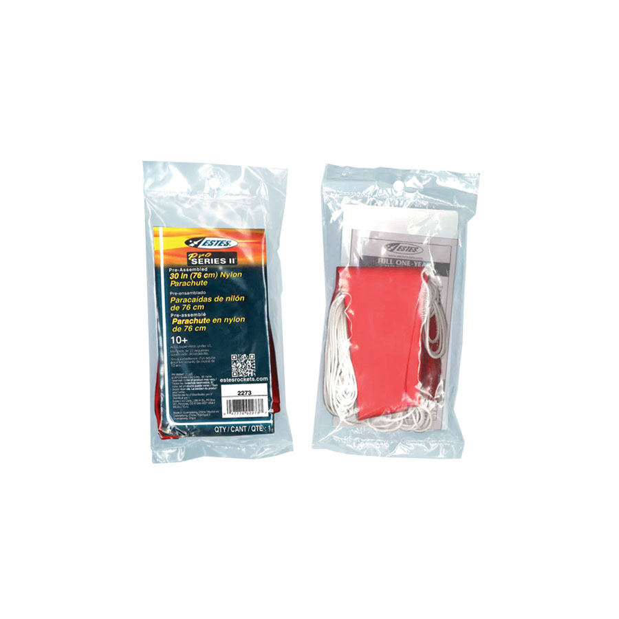 Paracadute In Nylon 61 Cm Per Razzi | 2261 24 Nylon Parachute Pro Series II