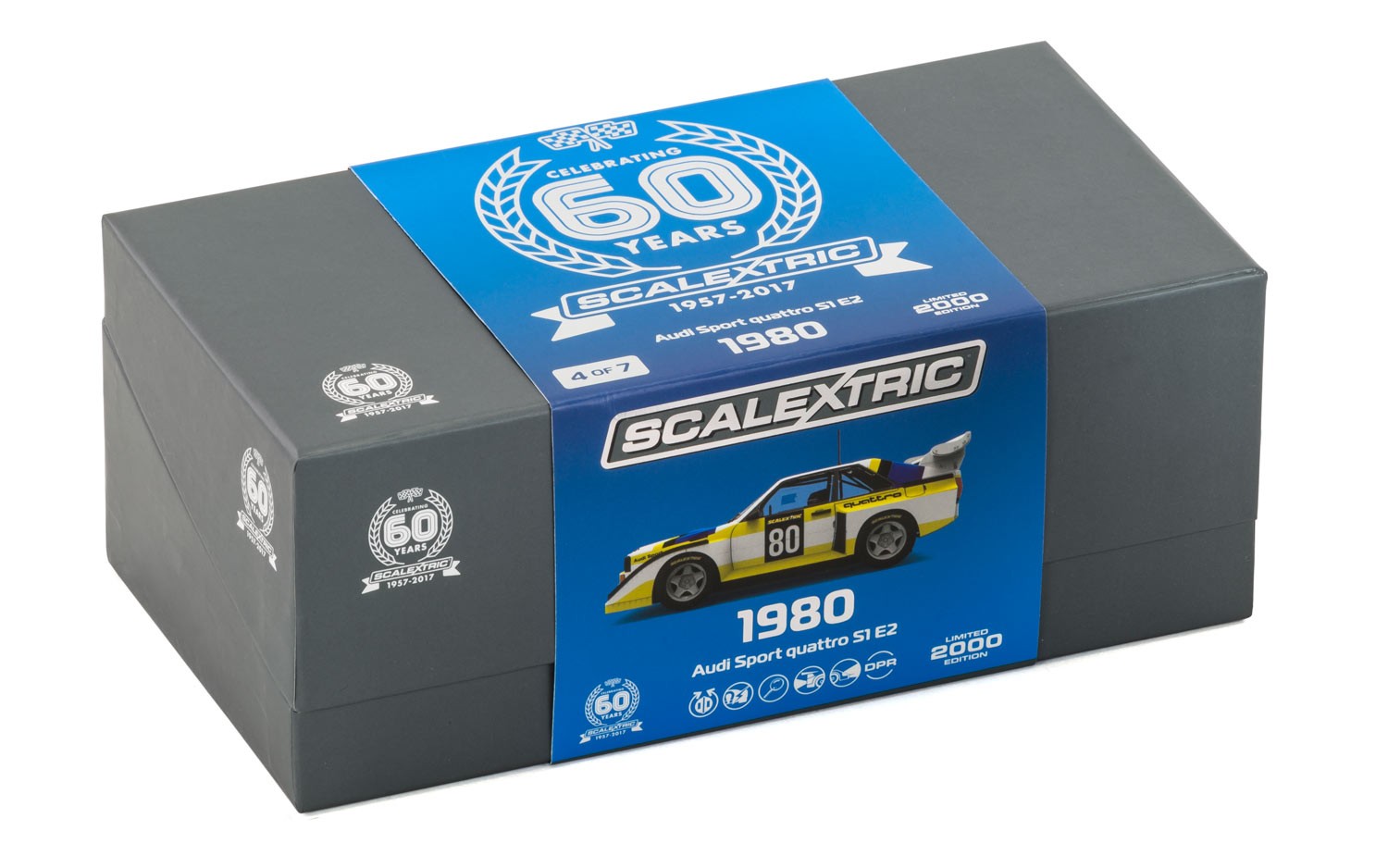 Scalextric 60th Anniversary Collection - 1980s, Audi Sport quattro