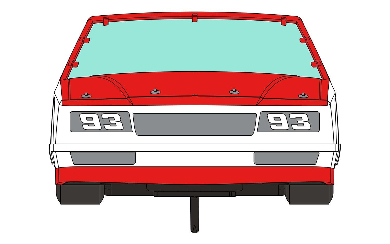 thumbnail image 2 of Scalextric C3947 1/32 Slot Car – 1986 Chevy Monte Carlo #69 Green DPR 2 of 6