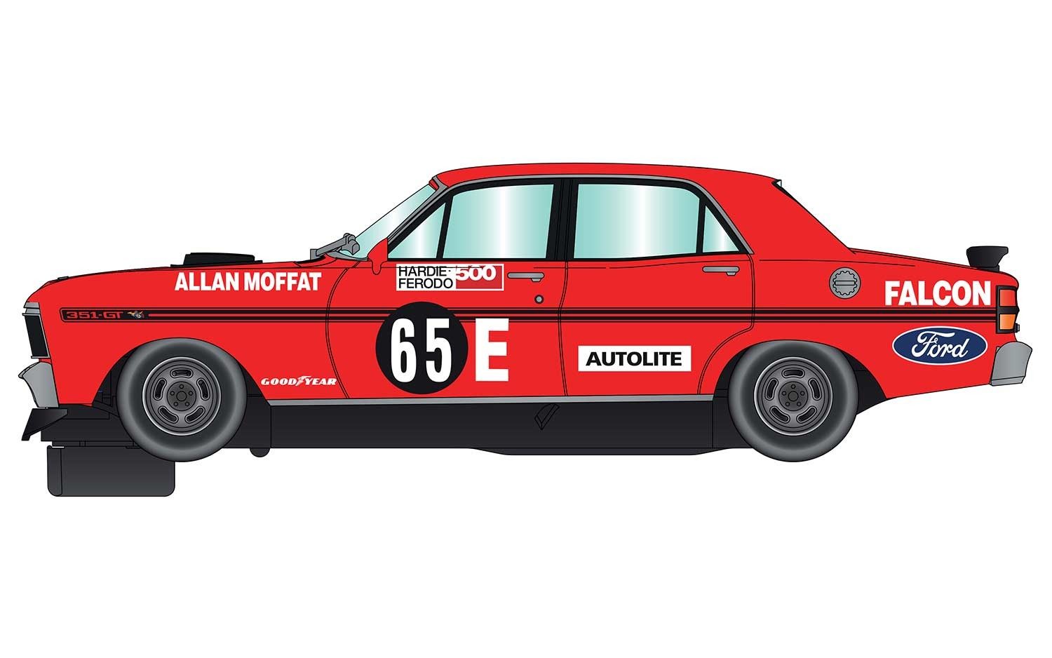 Ford XY Falcon - Bathurst 500 1971 - Scalextric C3928 ...