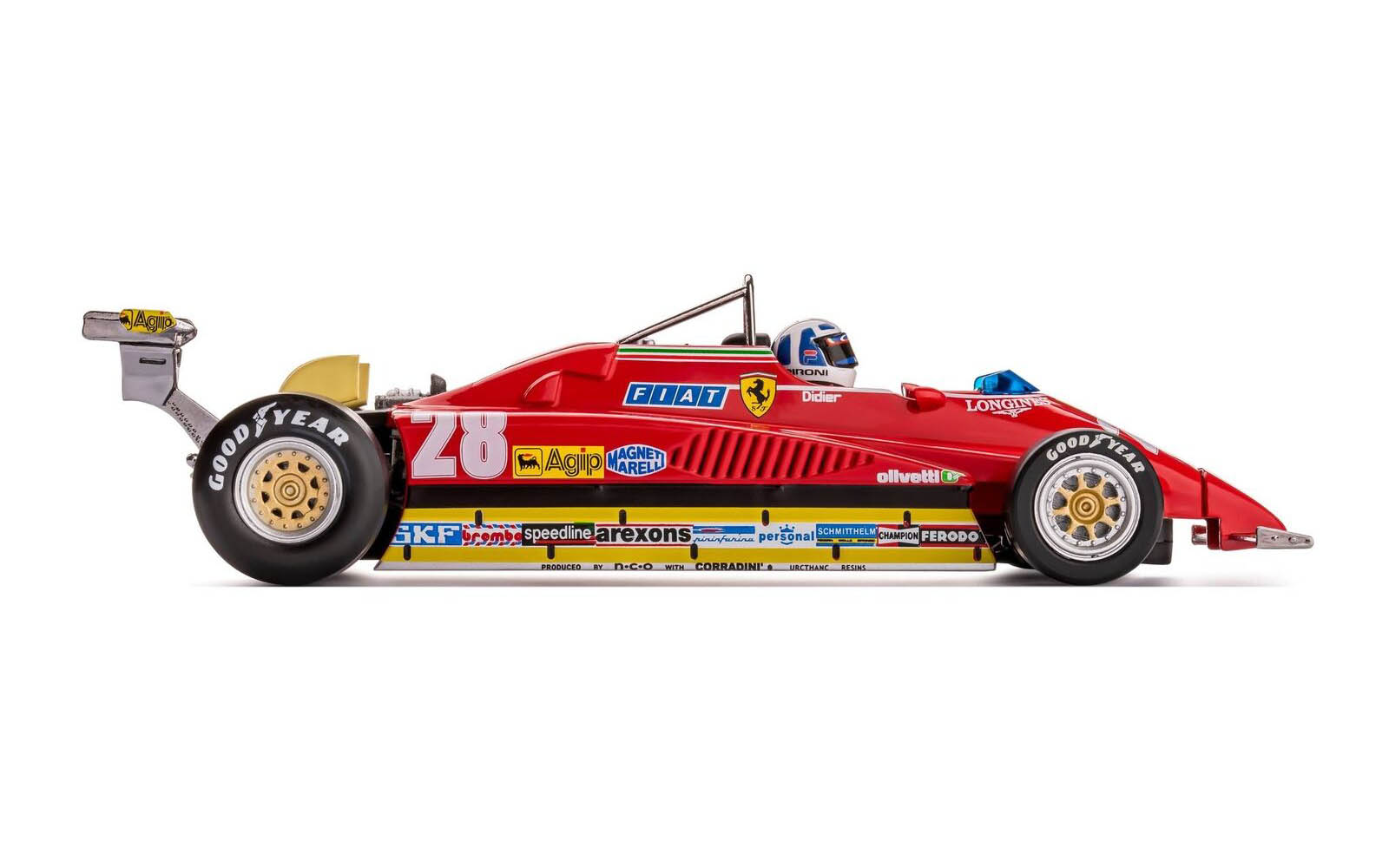 thumbnail image 2 of Slot It Policar 1/32 Slot Car - 126 C2 'Didier Pironi' 1982 Long Beach GP - CAR09A 2 of 4