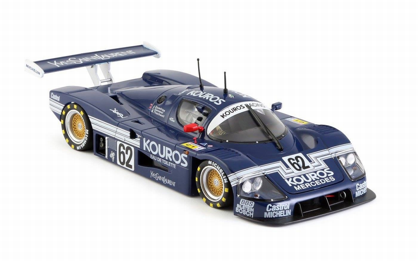 Sauber Mercedes C9 Kouros Le Mans 1987 - Slot-it CA06H