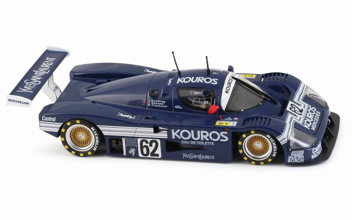 Sauber Mercedes C9 Kouros Le Mans 1987 - Slot-it CA06H