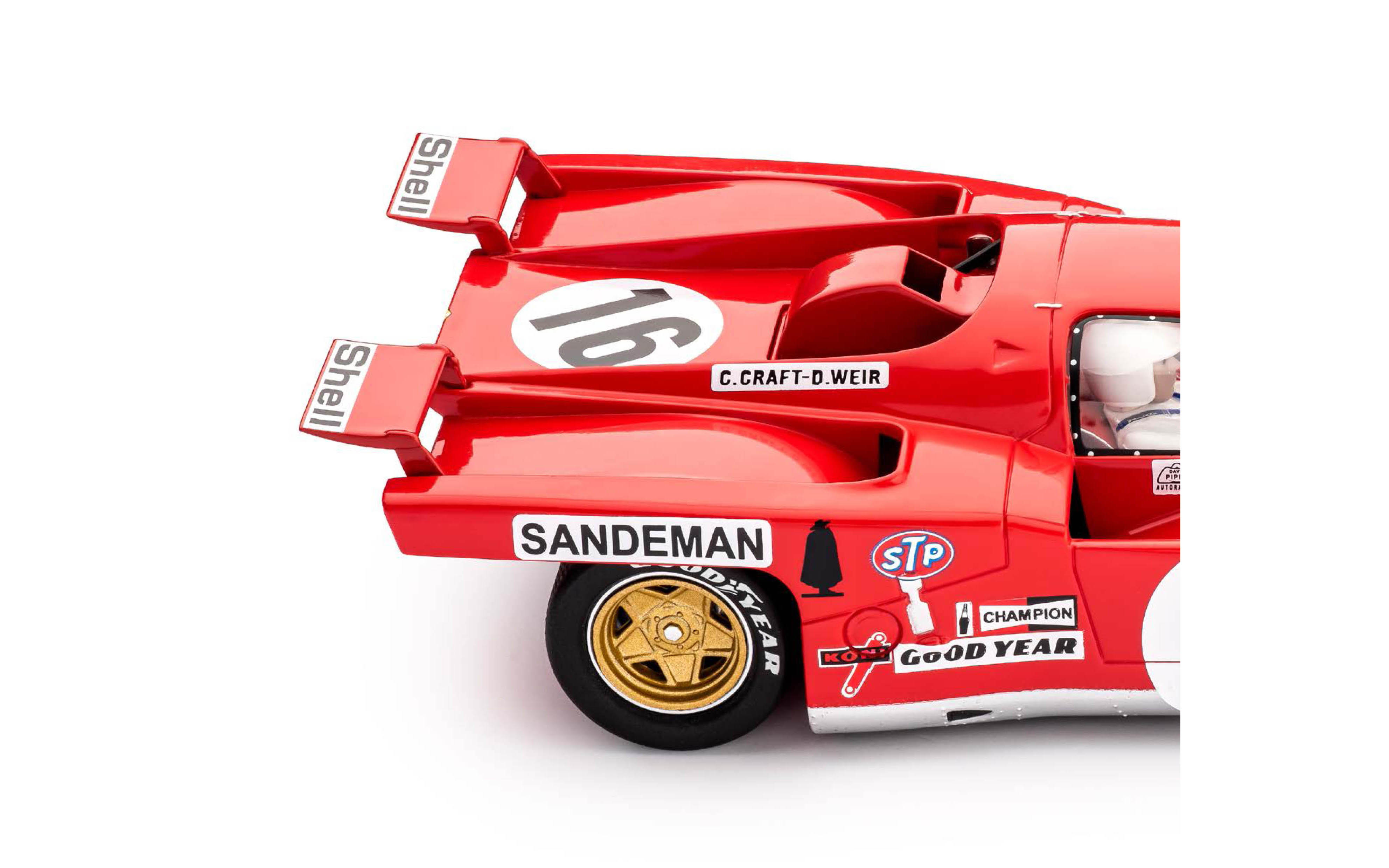 週末セール　Slot.it 512M - Le Mans 1971 Slot.it Ferrari 512M 24h Le Mans 1971 Slot Car 1/32 SICA51C