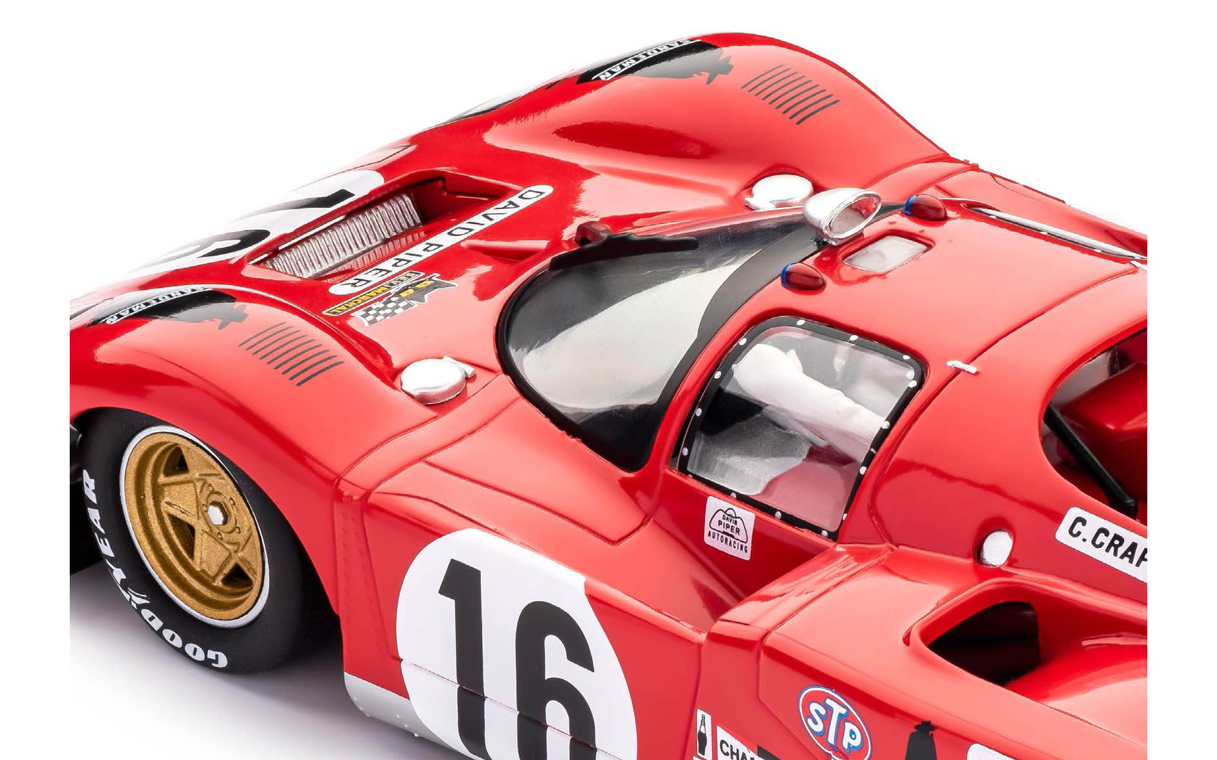 Slot.it Ferrari 512M 24h Le Mans 1971 Slot Car 1/32 SICA51C
