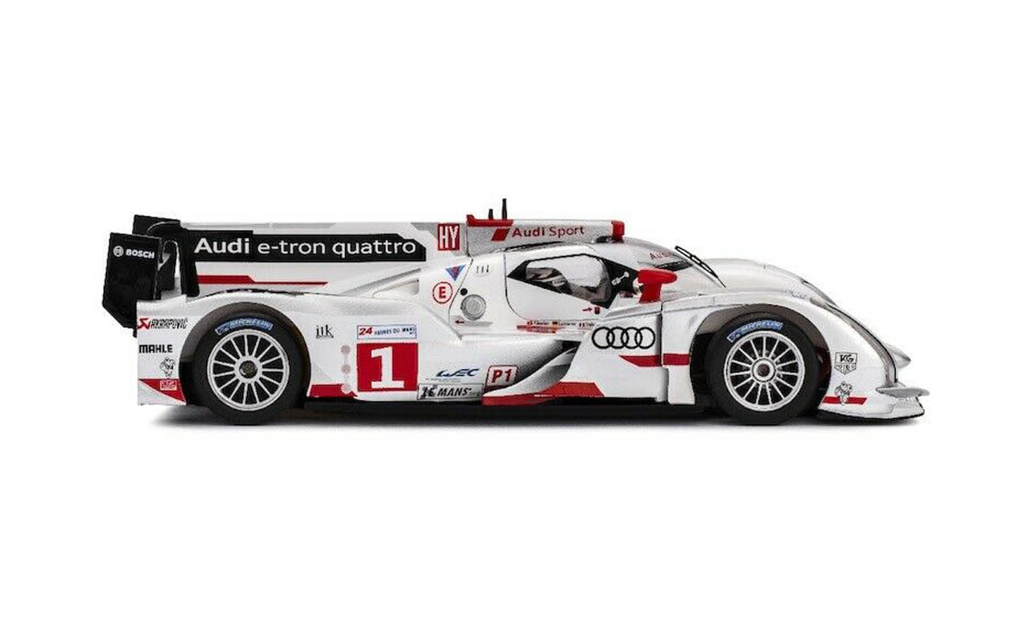 ミニカー Audi e-tron quattro Le Mans '14 1:18 08LM14