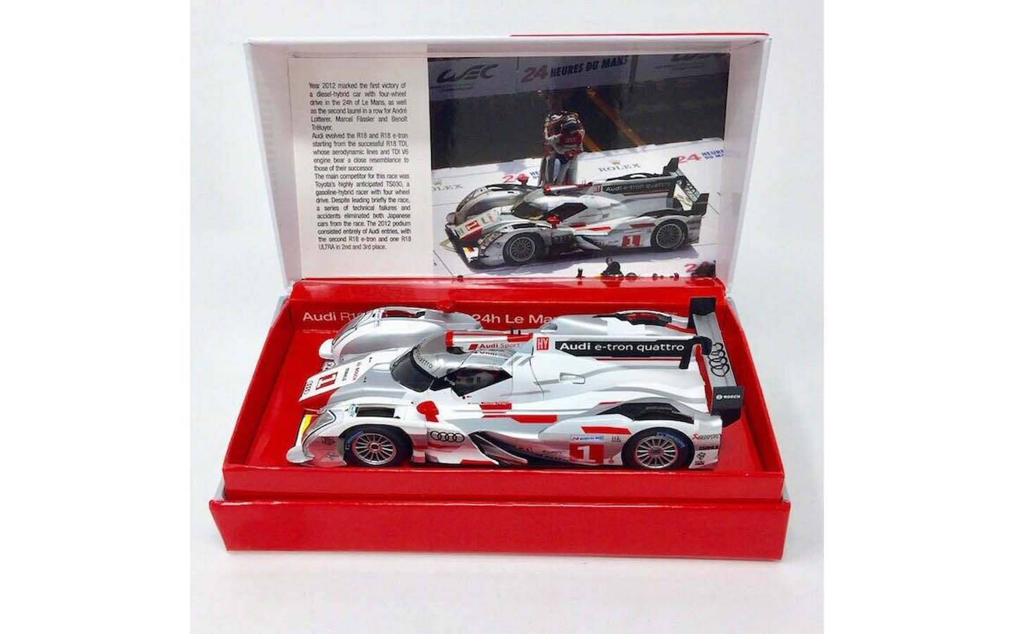 Audi R18 E-tron Quattro No.1 Le Mans Winner 2012 - Slot-it CW14