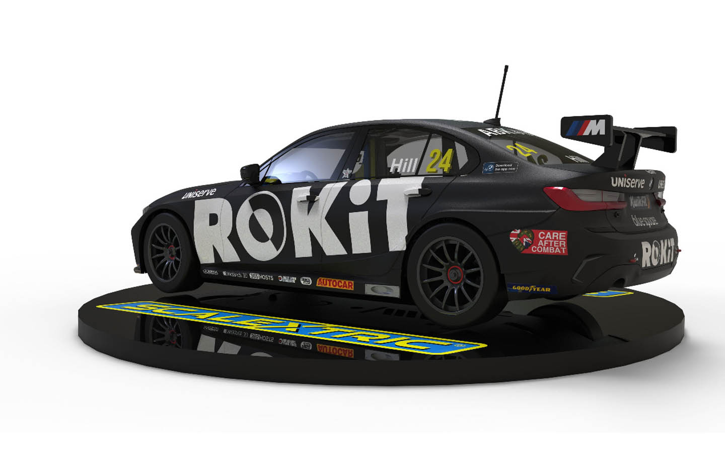 Scalextric C4440 BMW 330i Msport - BTCC 2022 - Jake Hill - Colletts Models