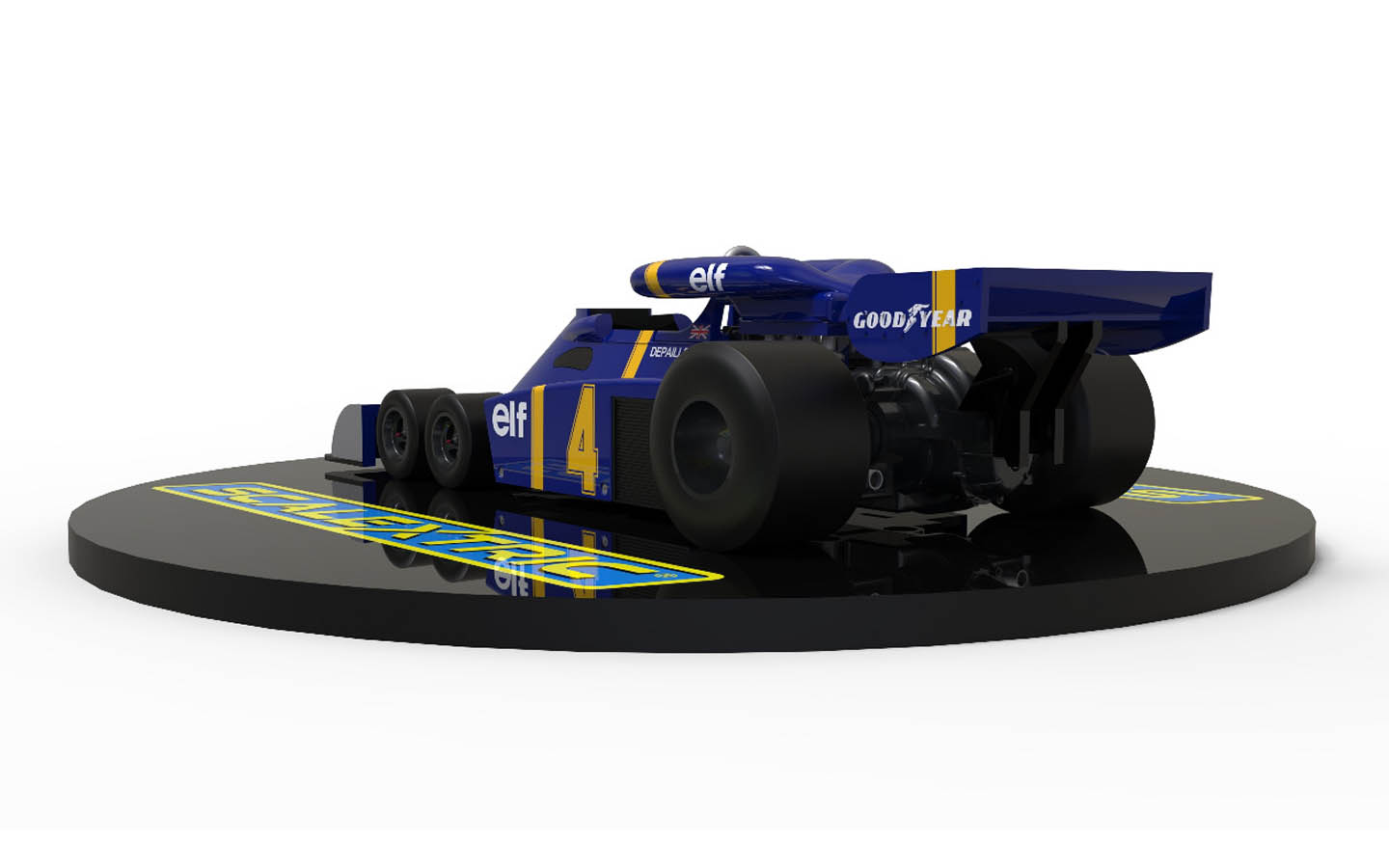 【QuartzoQ】TYRRELL P34 SPANISH 1976 #Q3 QuartzoQ】TYRRELL P34 SPANISH 1976 #Q3 C4328 Tyrrell P34