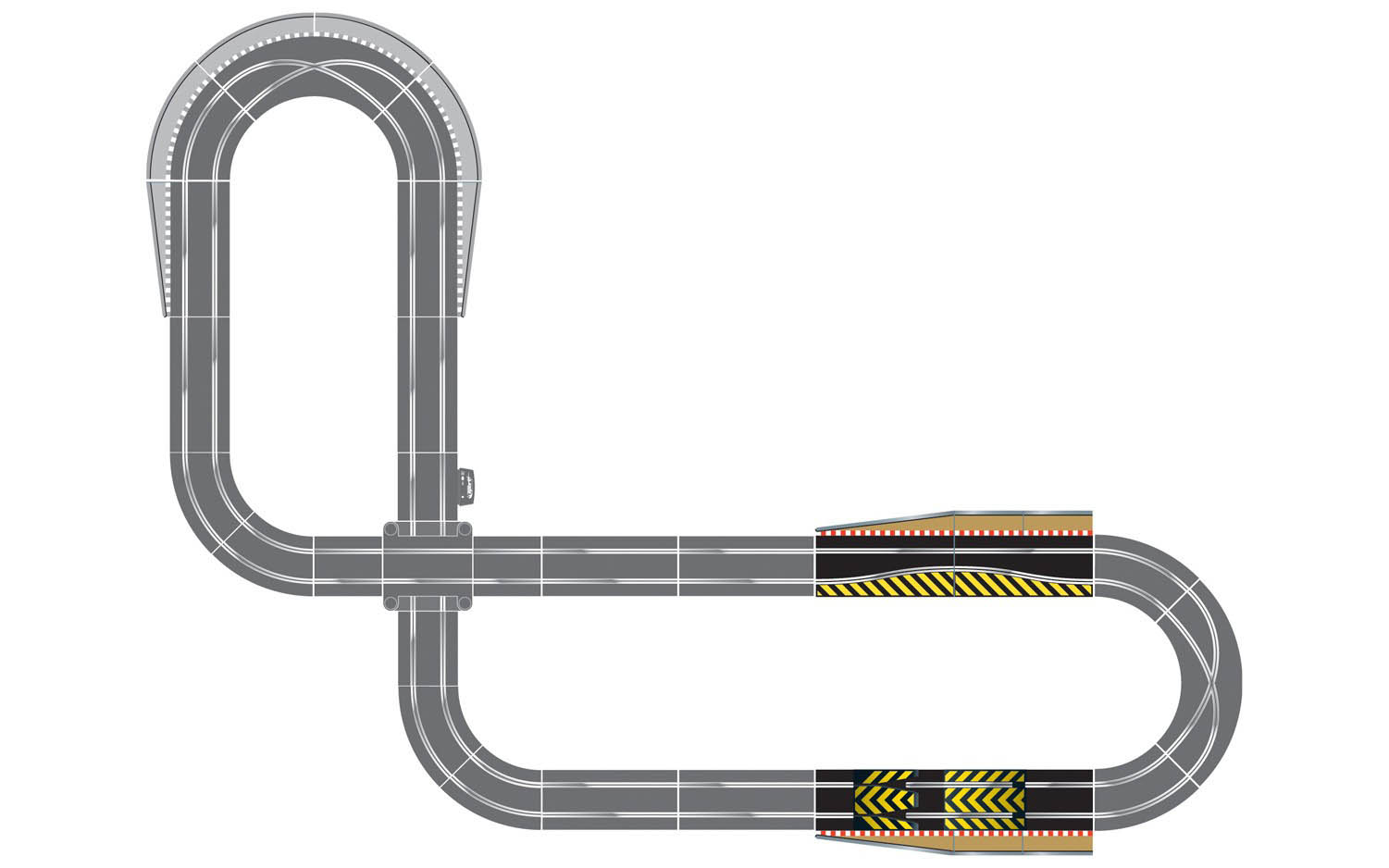scalextric track extension