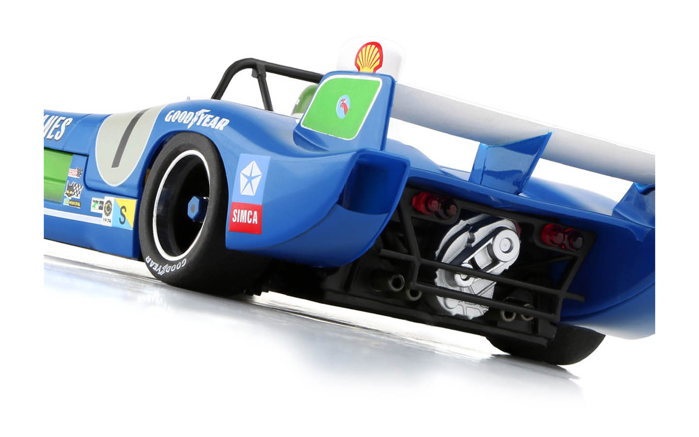 スロットカー　1/32 マトラ MS670B 74 ルマン 優勝 Shell #7(ブルー×ホワイト×グリーン) [1320187] Le Mans Minitures 1/32 マトラ MS670B 1974 ルマン 優勝 #7