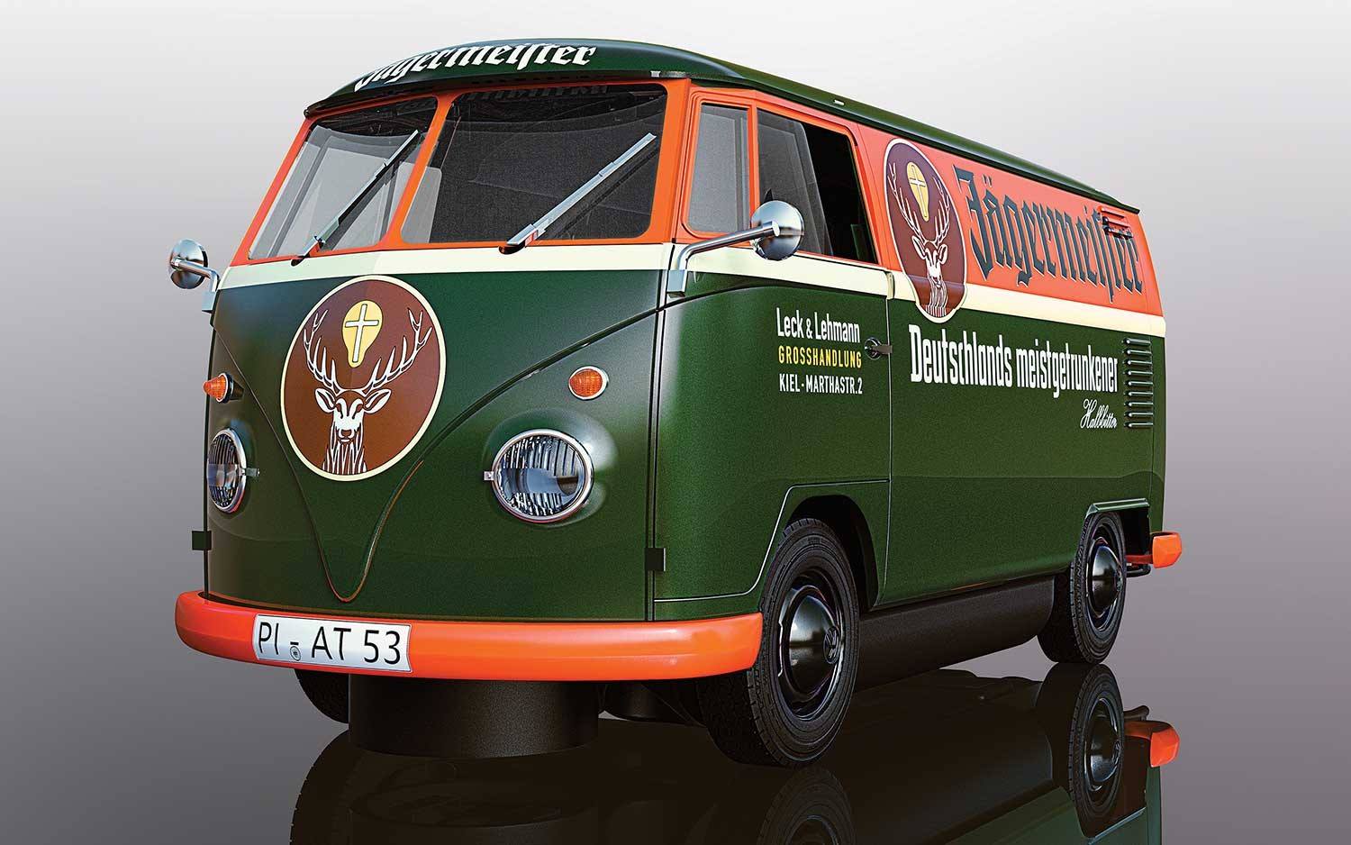 Scalextric DC Comics Volkswagen T1b Panel Van Slot Car - 1/32 Scale, With Lights