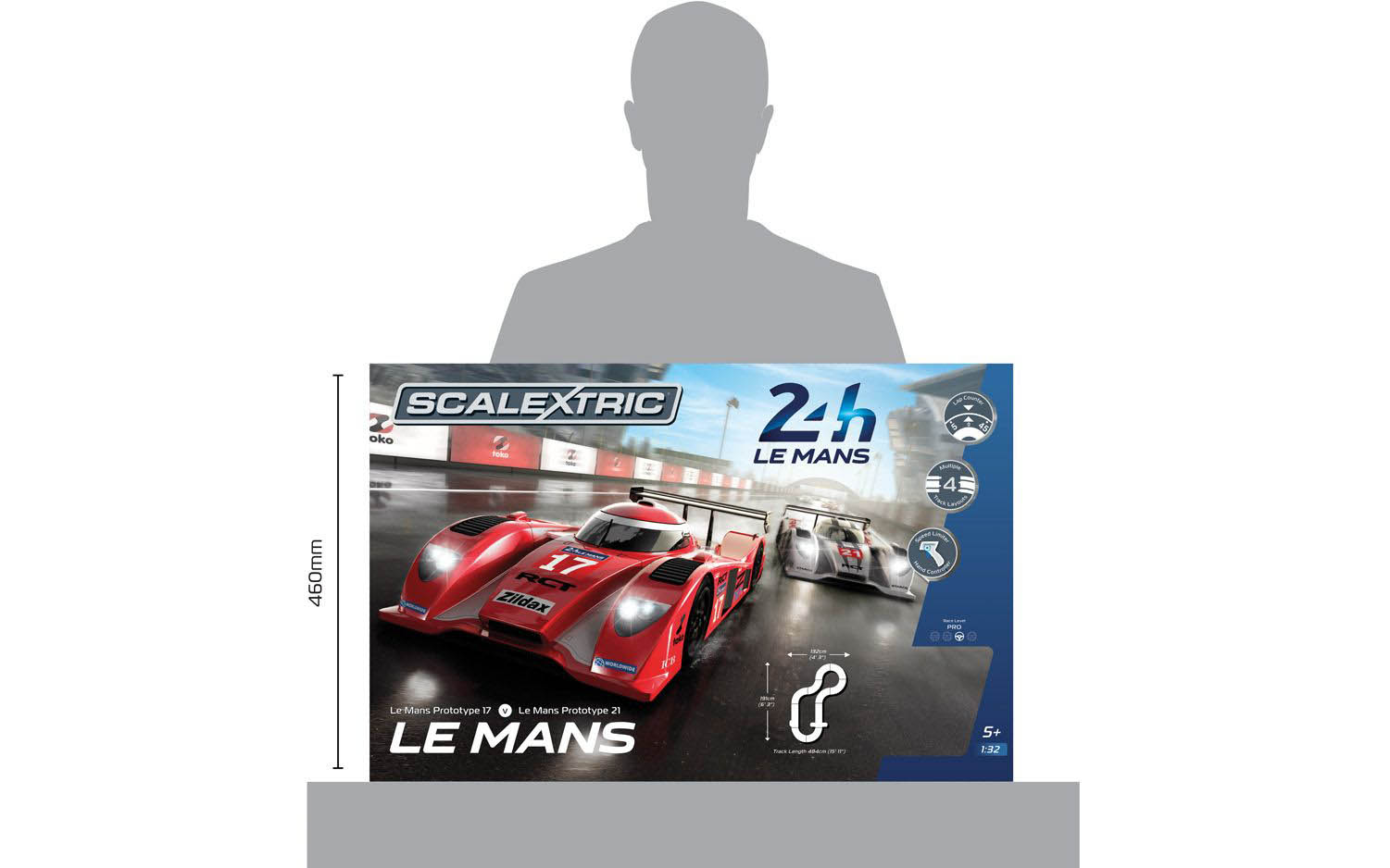 24 Hours Of Le Mans Sports Car Racing Poster – 12x18 Modern Art Print, Cool Wall Decor For Auto Racing Fans