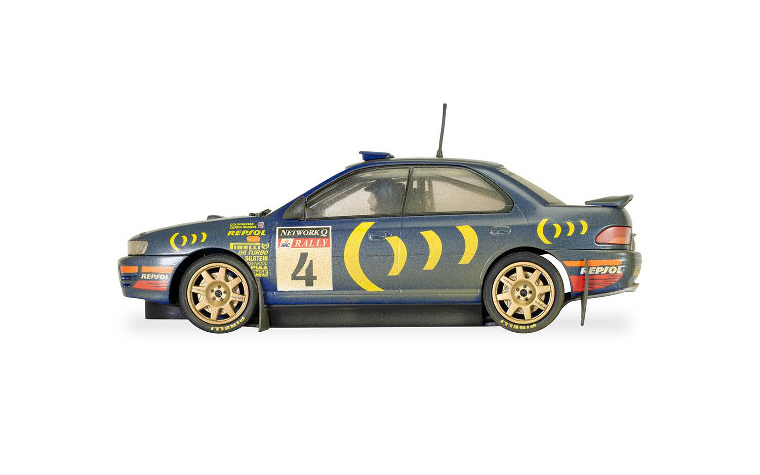 RALLY CAR COLIN McRAE memorial ミニカー スバル Subaru Impreza WRX, Colin McRae 1995 World Champion