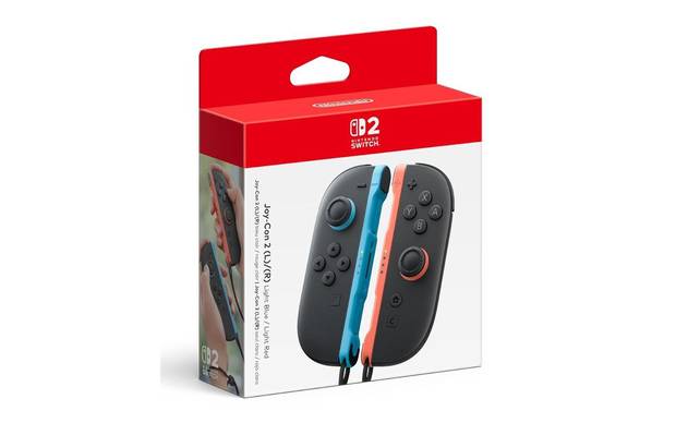 Joy-Con 2 L and R Light Blue and Light Red - Nintendo 123677