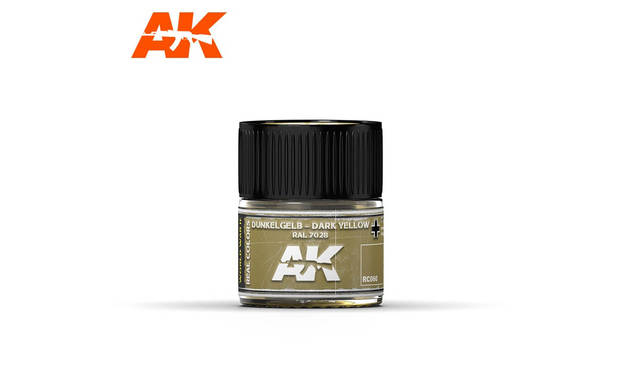 Peinture Modélisme AK Interactive Dunkelgelb - 150 Ml, Référence AK1023, Neuf