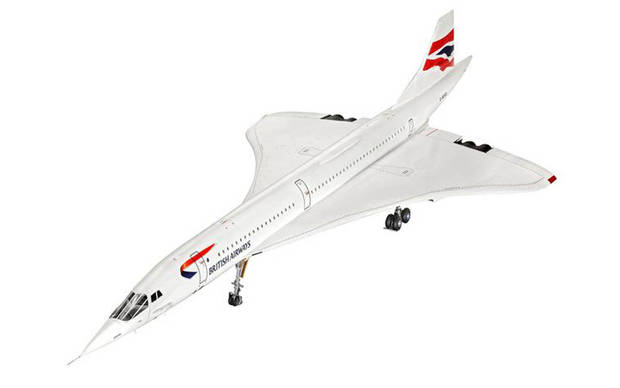 Concorde British Airways Airliner - Revell 04997 | kingshobby.com
