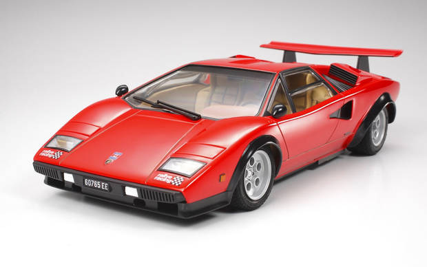 エイダイ製　Lamborghini Countach LP-500S 赤 Lamborghini Countach LP500S (Model Car) - HobbySearch Model