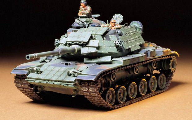 米軍　M60A1 戦車　プラモデル US Marine M60A1 - Tamiya 35157 | kingshobby.com