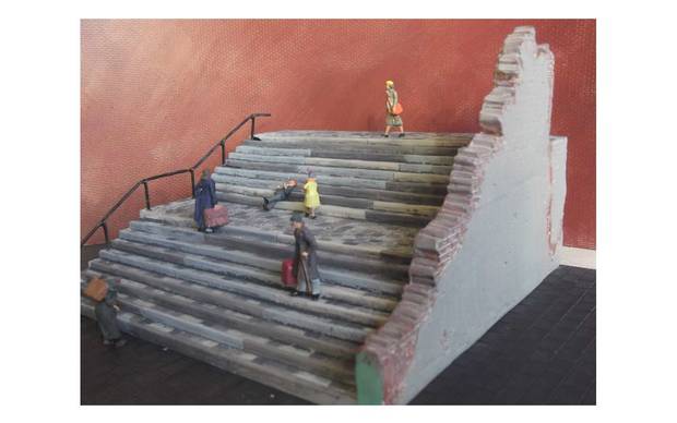 Maquette Airfix 1/72 European City Steps - Pour Passionnés De Modélisme, 17 Ans Et Plus