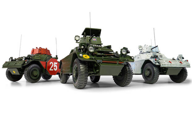 Airfix 1:600 Scale Toy Models & Kits Airfix Models Airfix Ferret Scout ...