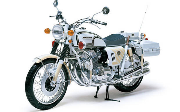 cb750 police bike