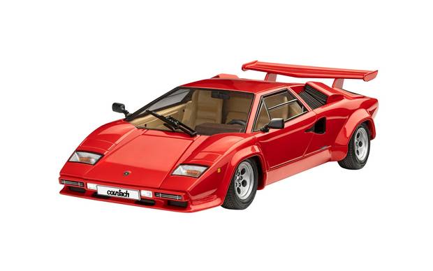 1:24 Revell 07730 Lamborghini Countach LP500S - Kit de modèle en plastique de voiture