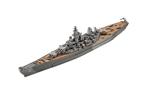 USS New Jersey Battleship Model Set - Revell 65183 | kingshobby.com