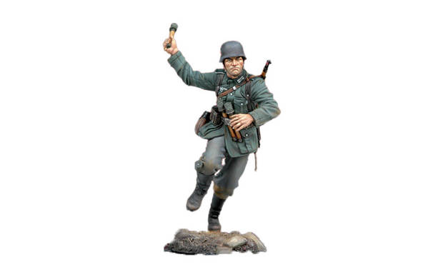 Figurine Andrea Miniatures – Panzergrenadier France 1940 – 90mm – TR-003