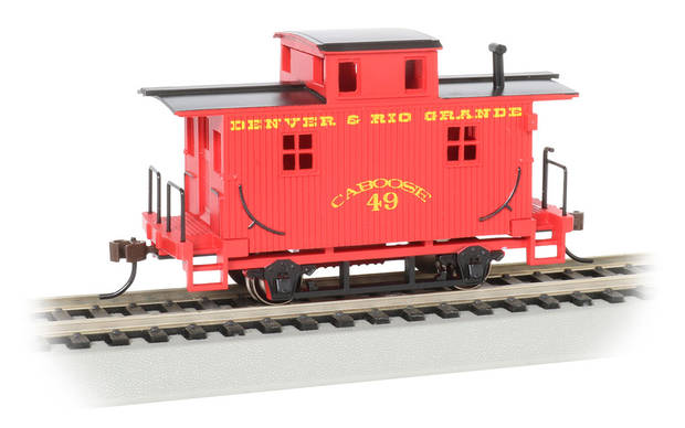 A Caboose That's Over The Top Rio Grande caboose 01465 tra