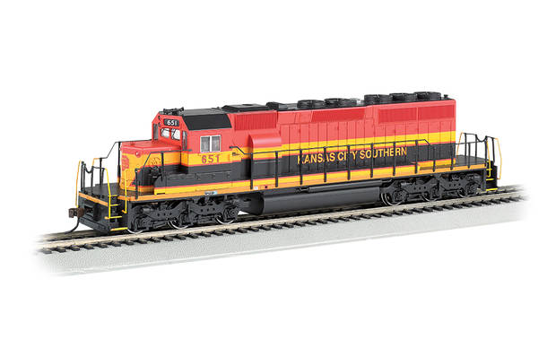 Kansas City Southern No 651 SD40-2 - DCC Sound Value