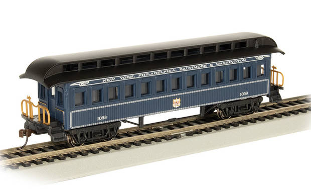 Coach 1860-80 era - B & O - Royal Blue - Bachmann Trains 15105 ...