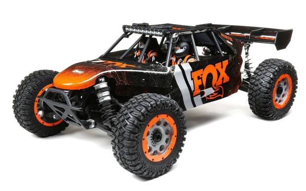 DBXL-E 2.0 V2 Fox 8S 4X4 RTR Brushless Desert Buggy Orange - Losi