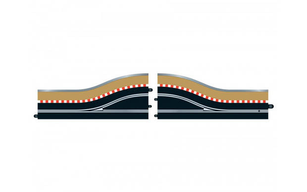 PIT LANE TRACK RIGHT HAND PISTE DE STAND DIGITAL o 1/32 SCALEXTRIC C7015 circuit