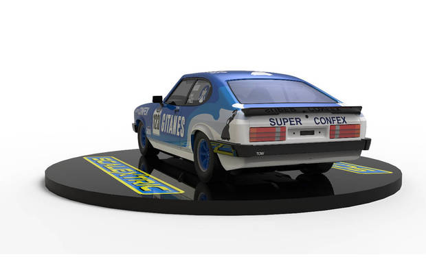Scalextric Ford Capri MK3 Ganador Del Gerry Marshall Trophy 2021 De Jake Hill, Coche De Slot 1:32 Para Colección
