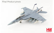 Boeing EA-18G Growler, VAQ-124, USS Gerald R. Ford, 2023 with 2 x
