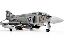 Avion F-4J Phantom II USMC – Échelle 1/100 – Red Devils 1972 – Collection Combat Planes – HACHETTE
