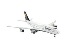 Revell Boeing 747-8 Lufthansa Nouvelle Livrée – Maquette 192 Pièces – Échelle 1/144 – Niveau Expert 5/5 – Dès 14 Ans – Collectionneur