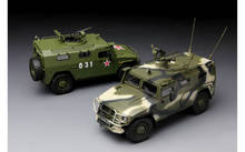 Russian GAZ 233115, Tiger-M, SpN SPV - Meng VS-008 | kingshobby.com