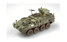 Maquette 1/35 Stryker Maquette Trumpeter 1/35 M1132 Stryker ESV Engineer Squad Vehicle – Assemblage Peinture Débutée