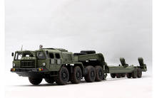 Trumpeter MAZ-537G + Semi-remorque ChMZAP 5247G - 1:35 - Neuf - Réf 0021