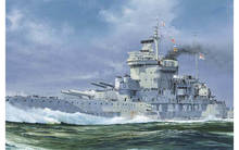 HMS Warspite, Queen Elizabeth Class Battleship - Academy 14105
