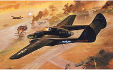 ミニカー　1/72 P-61B BLACK WIDOW Midnight Belle ”6th Night Fighter Squadron” [AF10090G] P-61B Black Widow 1/72 Die Cast Model - AF1-0090G 
