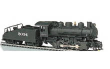 USRA 0-6-0 W/Smoke & Slope Tender - S.Fe No 2128 - Bachmann Trains