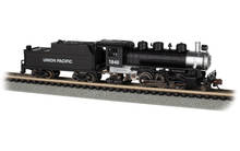 Prairie 2-6-2 & Tender with Smoke & Headlight - Union Pacific