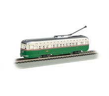 Bachmann N Scale Brill Trolley Car – New Orleans Desire St. Line 61086, Mint