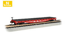 52' Flat Car - Union Pacific #58259 - Bachmann Trains 17354