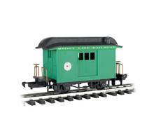 Bachmann G Scale Train Shorty Coach Car Green 97093 for sale online 
